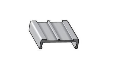Picture of Alusign Indoor Face Panel Profile, 2 Sidings - Dymo