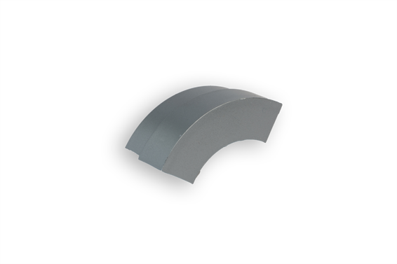 Slika za SIGNax framAL, PVC poklopac za oble vanjske kutnike
