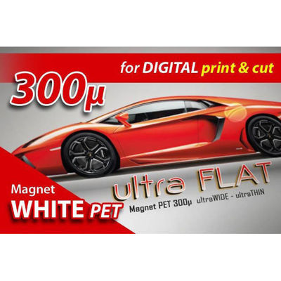 Slika za Guandong Magnetic Rolls - bijela magnetna PET „ultra flat” folija za digitalni tisak
