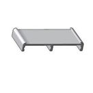 Slika za Alusign Indoor lamelni profil, 1 utor